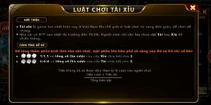 Khám phá chi tiết luật chơi tài xỉu online tại wi88