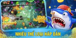 Sự đa dạng là điểm mạnh của game bắn cá đổi thưởng Wi88
